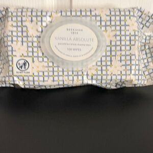 Beekman 1802 Supersized  (100) Cleansing Wipes in Vanilla Absolute